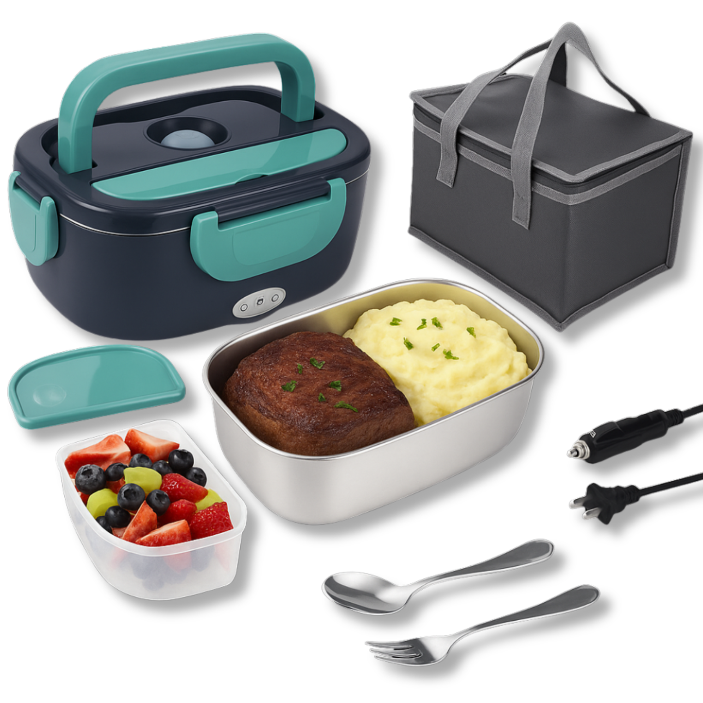 LunchCabin⢠Heating Lunch Box