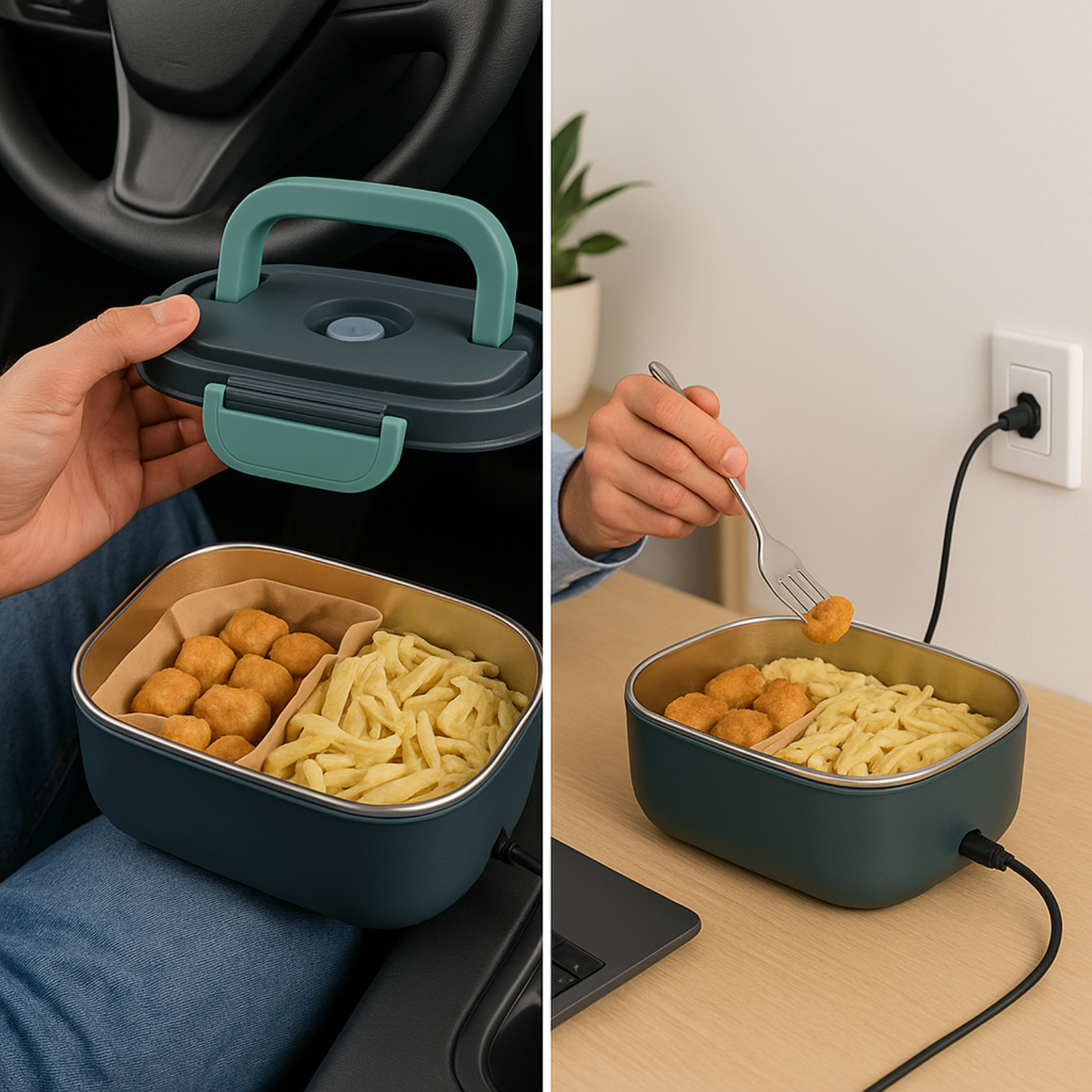 LunchCabin⢠Heating Lunch Box